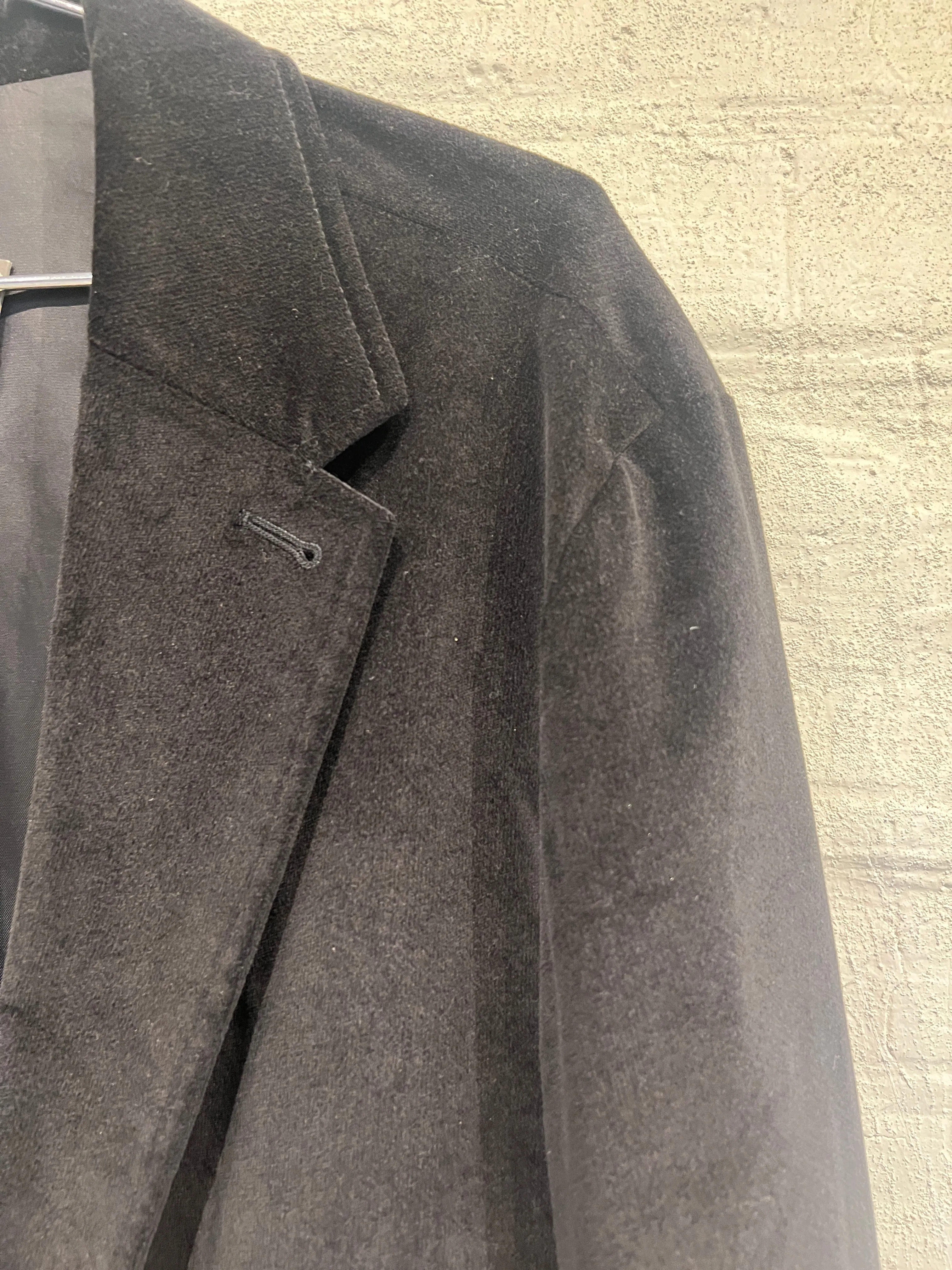Black Velvet  Blazer- Vintage Used