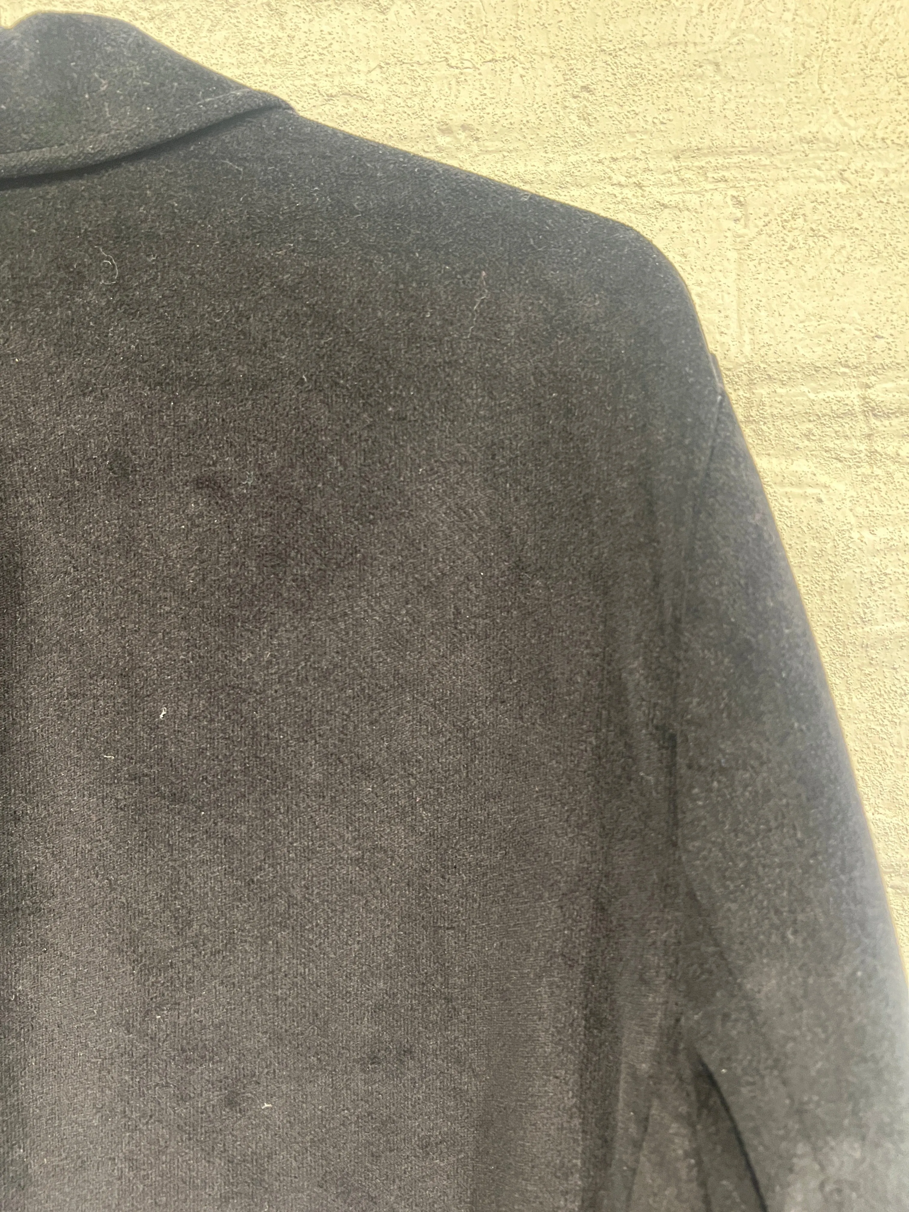 Black Velvet  Blazer- Vintage Used