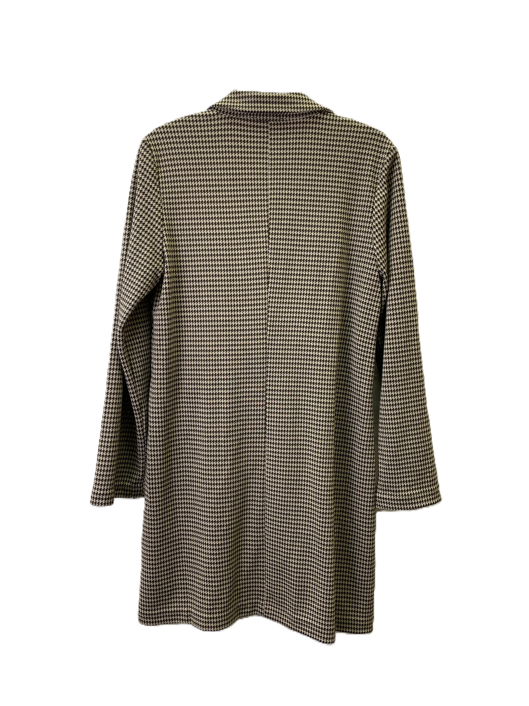 Blazer By Philosophy In Brown & Tan, Size: M