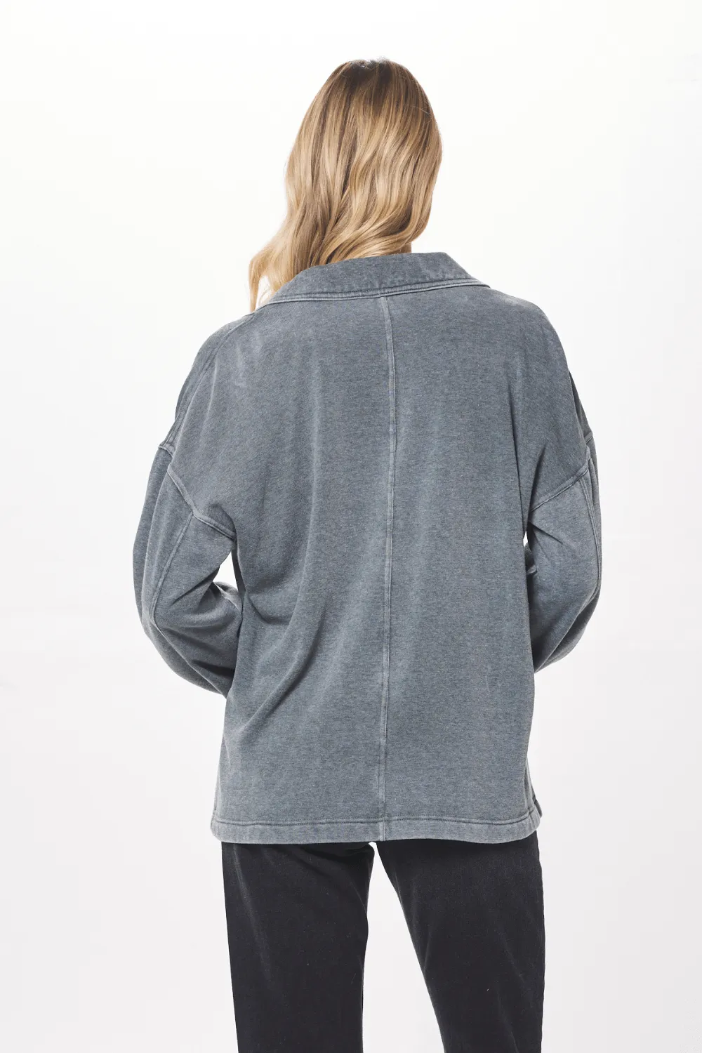 Hunter Green Cashmere Fleece Blazer