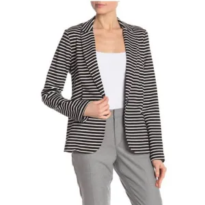 Philosophy Notch Collar Ponte Blazer Jacket XS